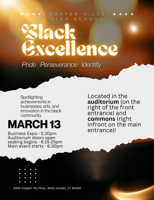 Black Excellence flyer